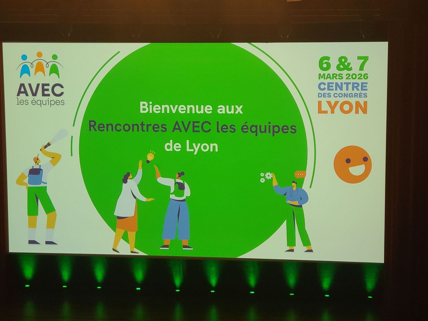 Rencontres AVEC les équipes à Lyon