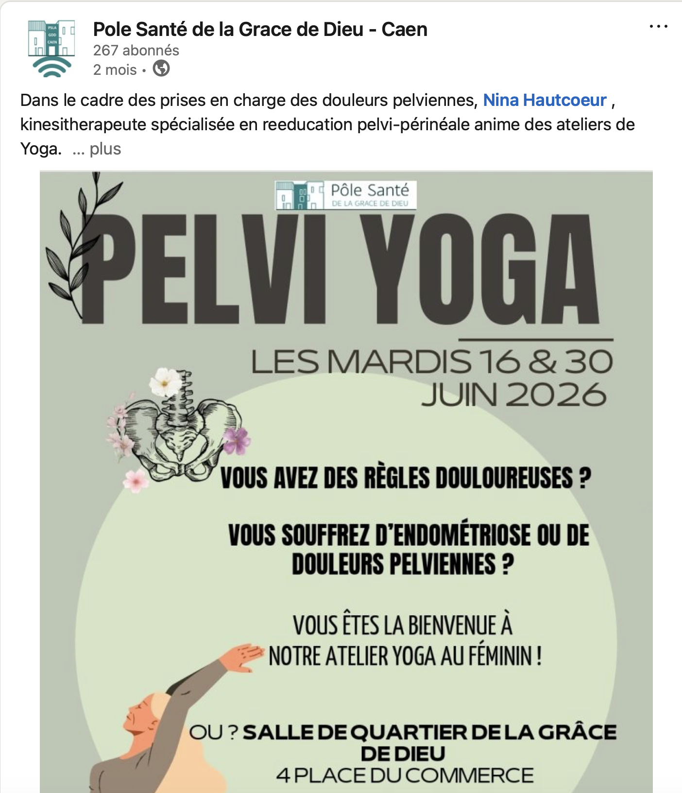 Yoga au féminin